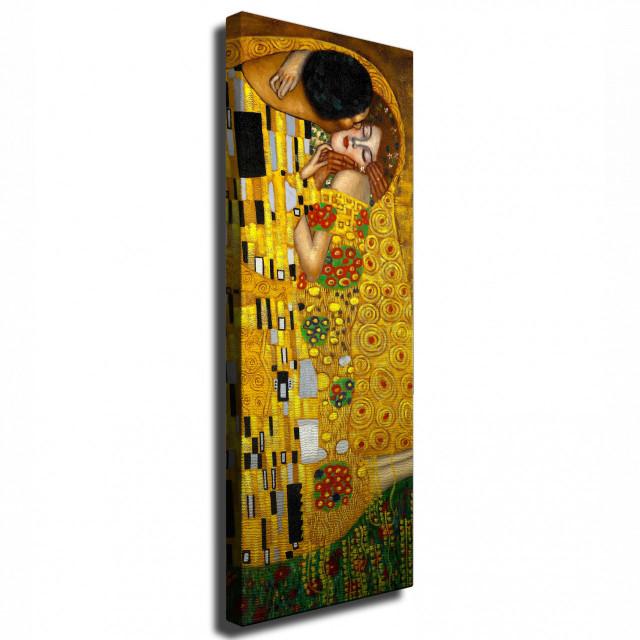 Tablou multicolor din fibre naturale 30x80 cm The Kiss The Home Collection