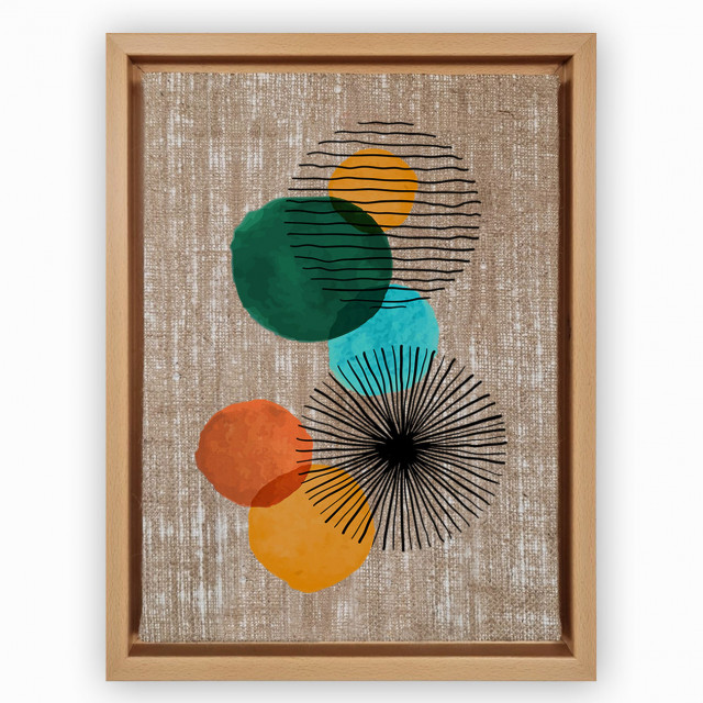 Tablou multicolor din fibre naturale 66x96 cm Montana The Home Collection