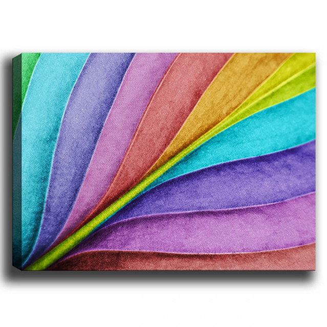 Tablou multicolor din fibre naturale 70x100 cm Palette The Home Collection