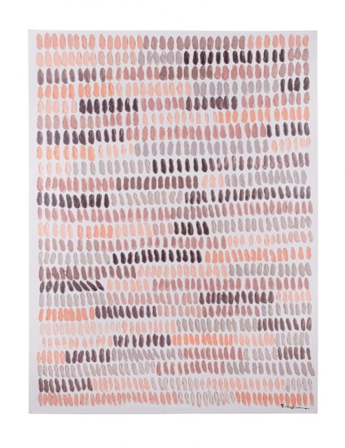 Tablou multicolor din fibre naturale 90x120 cm Naska Bizzotto