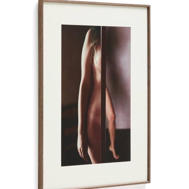 Tablou multticolor din fibre naturale 50x70 cm Zavira Female Kave Home