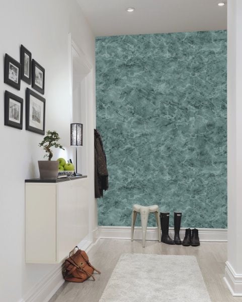 Tapet din hartie Marble Green Rebel Walls