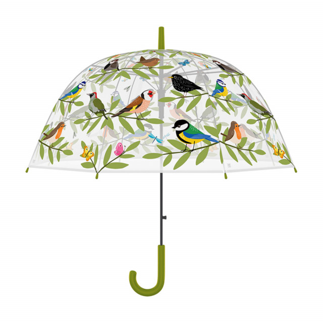 Umbrela multicolora din polipropilena si otel Bird Breeds Esschert Design