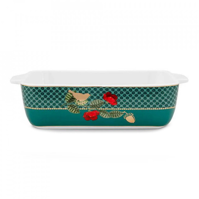 Vas de copt multicolor din portelan 14x21 cm Winter Wonderland Pip Studio