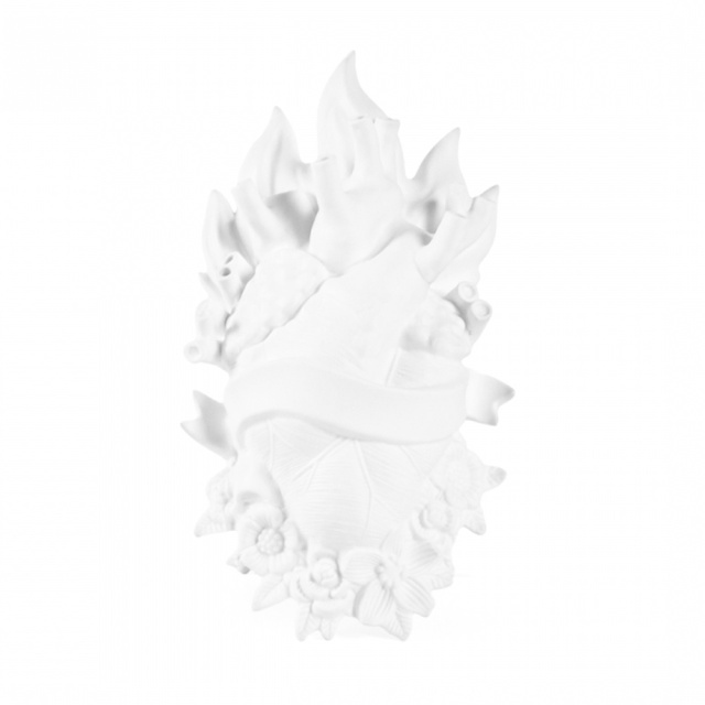 Vaza alba din ceramica 40 cm Love In Bloom Holy Seletti