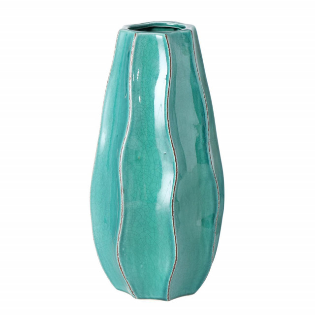 Vaza albastra din ceramica 25 cm Hilary Boltze