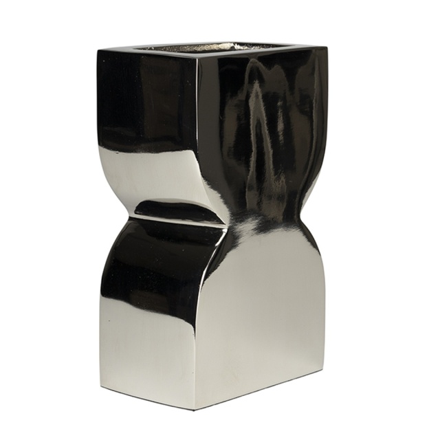 Vaza argintie din metal 20 cm Shiny S Zuiver