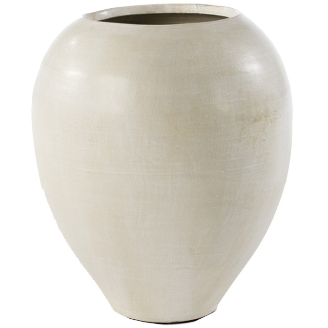 Vaza crem din ceramica 46 cm Darla Thai Natura