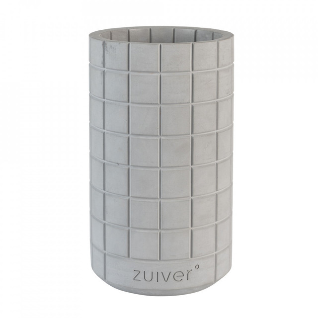 Vaza gri din ciment 26 cm Fajen Zuiver