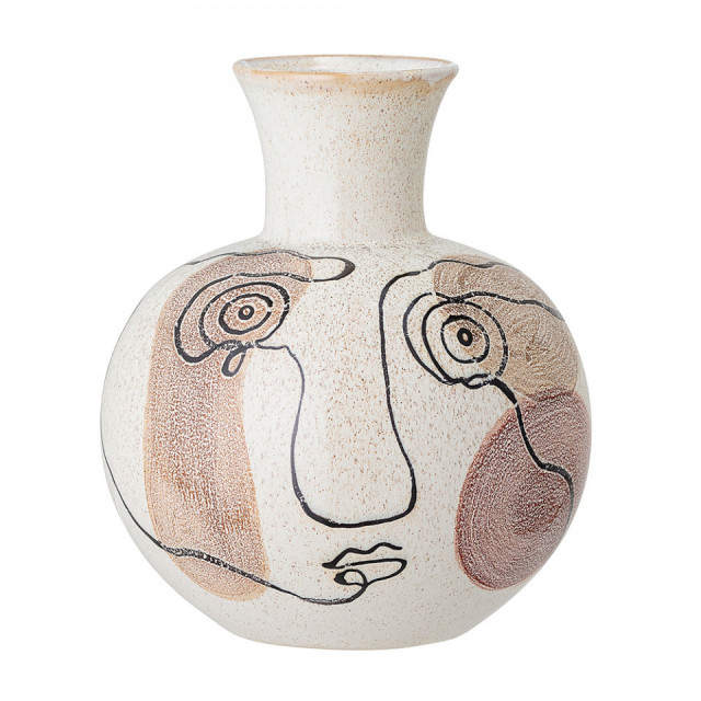Vaza multicolora din ceramica 23 cm Irini Bloomingville