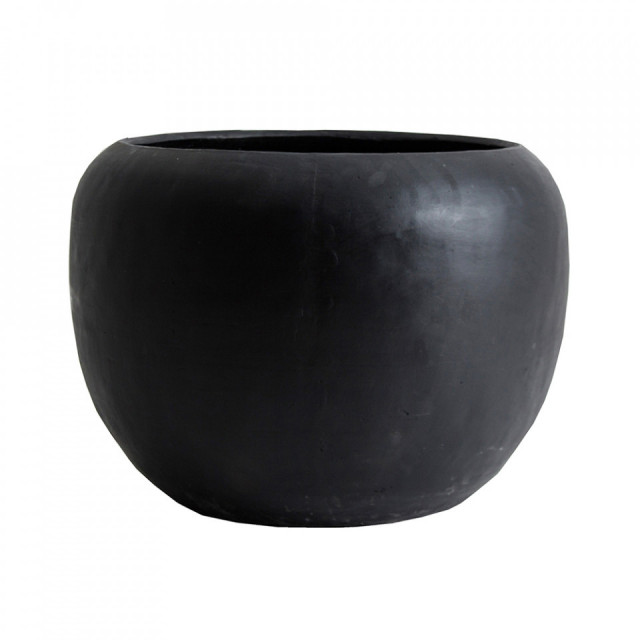 Vaza neagra din teracota 58 cm Blaghe Vical Home