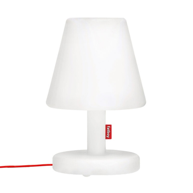 Veioza dimabila alba din plastic 51 cm Edison the Medium Fatboy