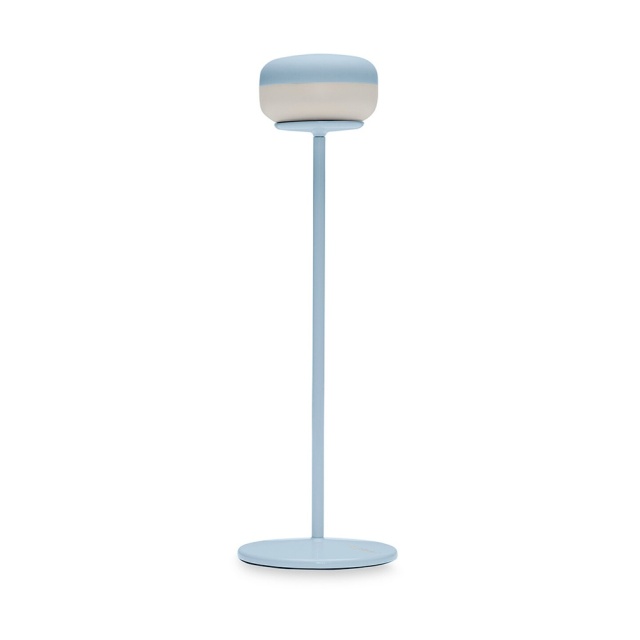 Veioza dimabila albastra din metal 26 cm Cheerio Fatboy