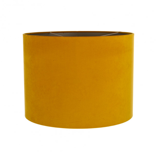 Abajur ocru din poliester si metal Brighton Large LifeStyle Home Collection