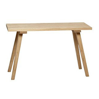 Bancheta maro din lemn 80 cm Nomad Hubsch