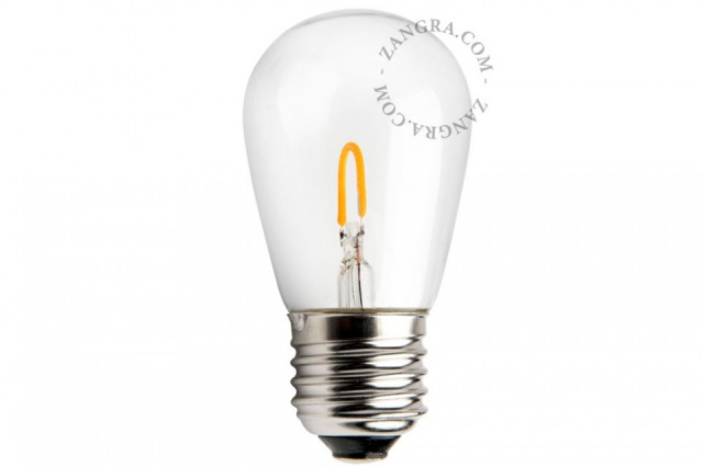 Bec LED "filament Edison" 1W Zangra