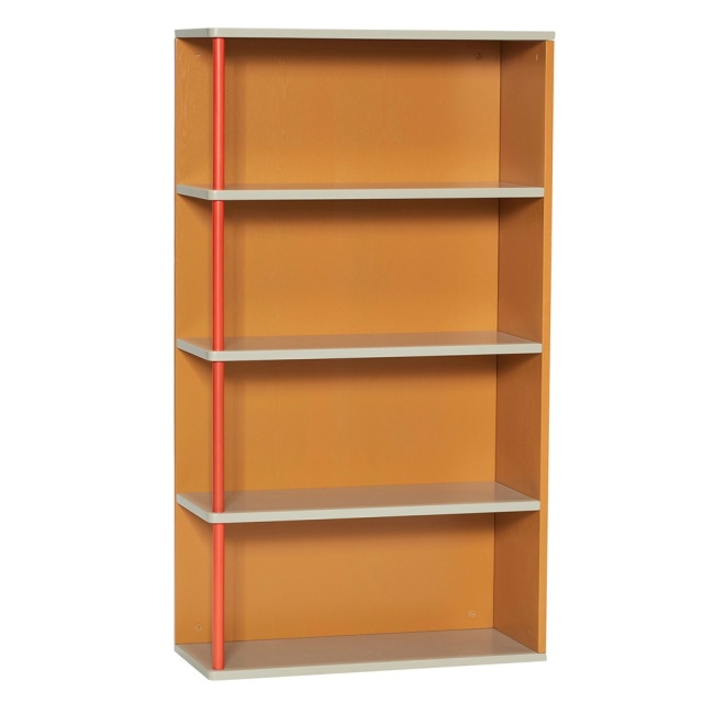 Biblioteca multicolora din lemn 109 cm Apollo Hubsch