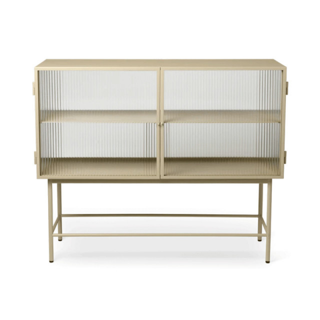 Bufet inferior crem din metal 110 cm Haze Ferm Living