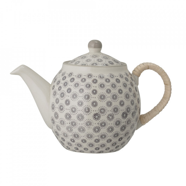 Ceainic gri din ceramica 1,2 L Elsa Bloomingville