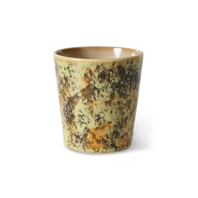 Ceasca multicolora din ceramica 230 ml 70s Fjord HKliving