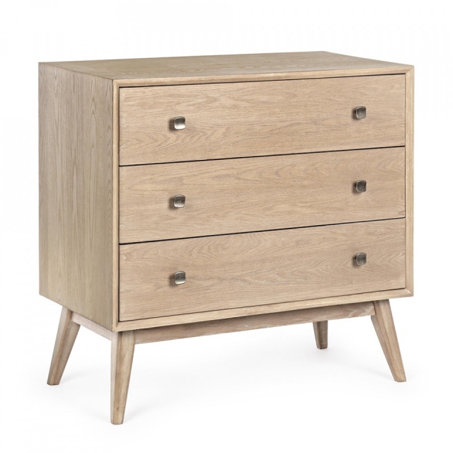 Comoda maro din lemn 80 cm Alannis Bizzotto