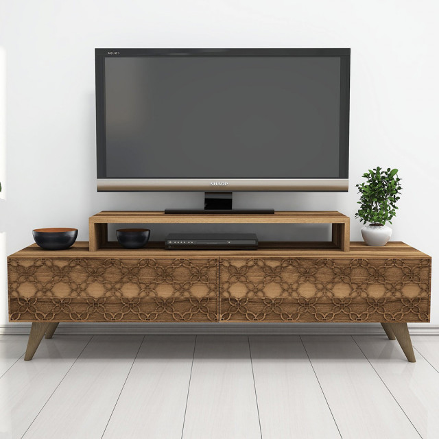 Comoda TV maro 140 cm City The Home Collection