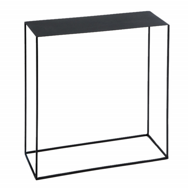 Consola neagra din metal 76 cm Tsibata Thai Natura