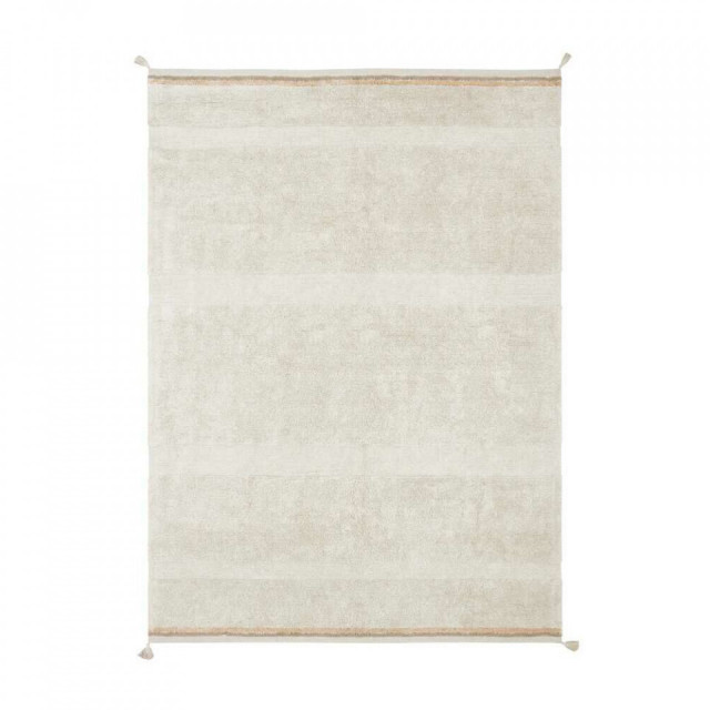 Covor bej din bumbac 200x300 cm Bloom Lorena Canals