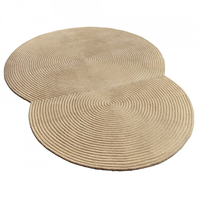 Covor bej din lana 175x240 cm Zen Bolia