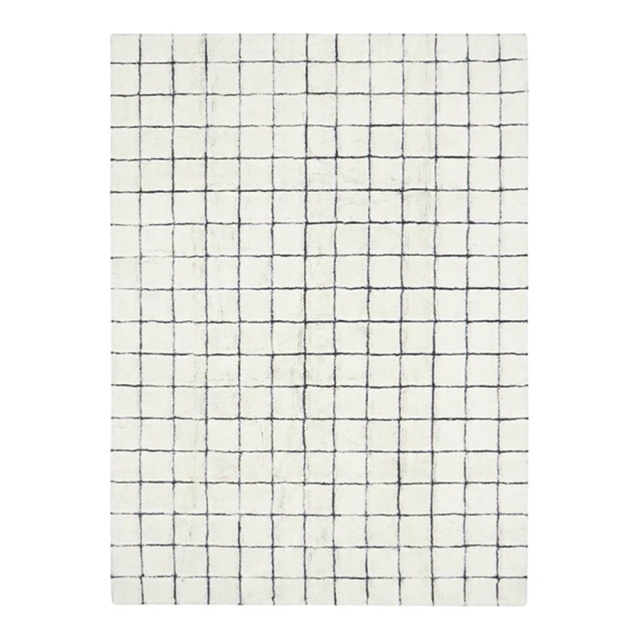 Covor crem/gri din fibre naturale 230x300 cm Mosaic Lorena Canals