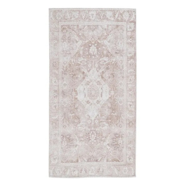 Covor dreptunghiular grej din bumbac si poliester 80x150 cm Master The Home Collection