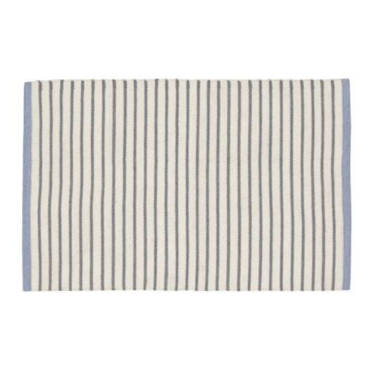 Covor reversibil gri/crem din polietilena 60x90 cm Catiana Kave Home