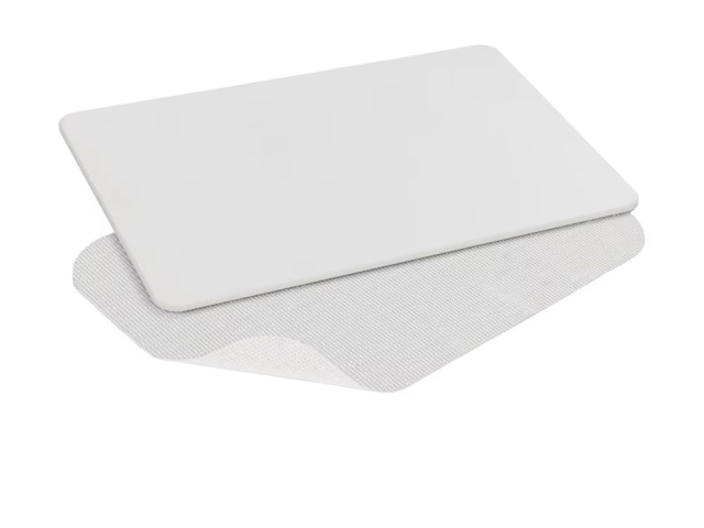 Covoras pentru baie alb din piatra 39x60 cm Simi Wenko