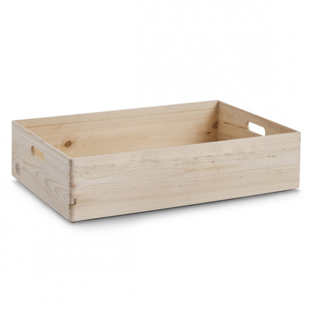Cutie depozitare maro din lemn 40x60 cm Soft Woo Zeller