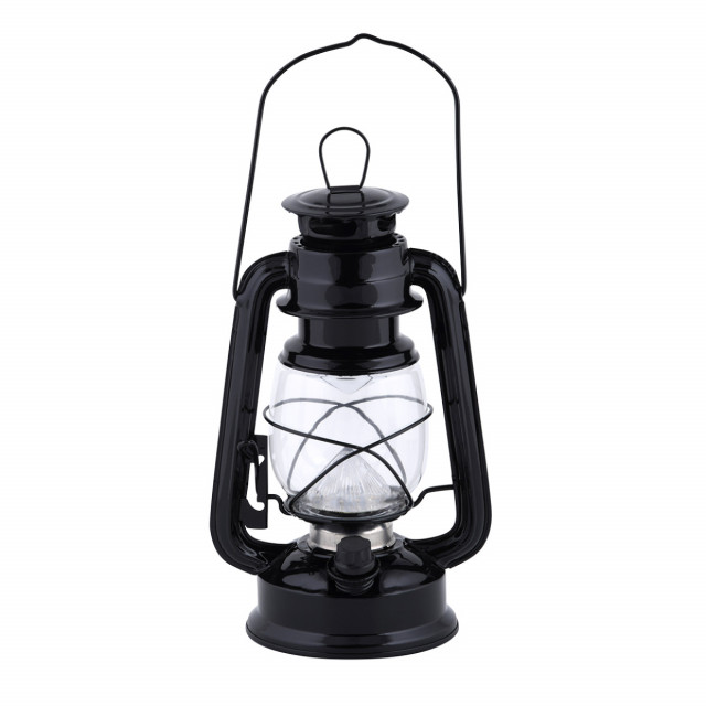 Decoratiune luminoasa neagra din metal Classic Esschert Design