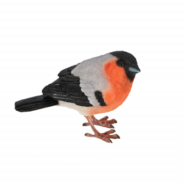 Decoratiune multicolora din polirasina 8 cm Eurasian Bullfinch Esschert Design