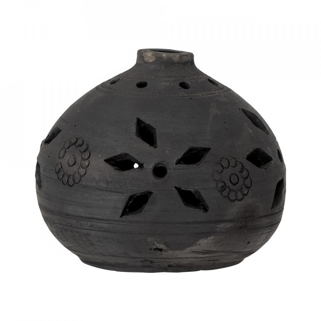 Decoratiune neagra din teracota 10 cm Loane Creative Collection