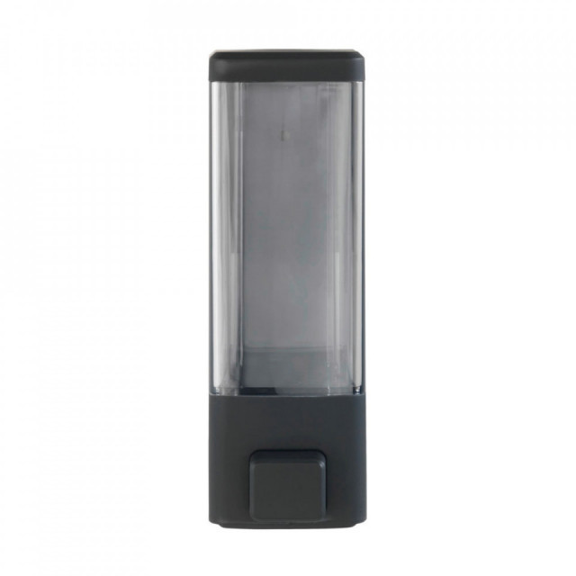 Dispenser sapun lichid de perete negru/transparent din plastic 320 ml Istres Wenko