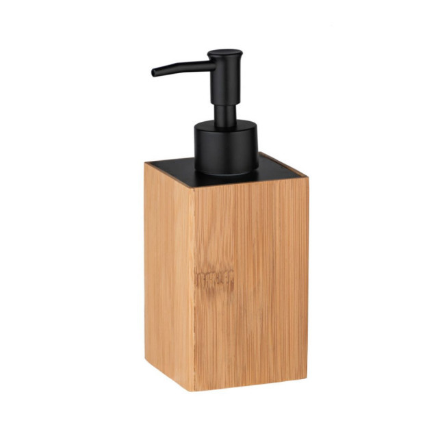Dispenser sapun lichid maro din lemn 210 ml Padua Wenko