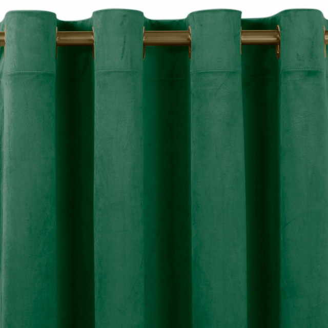 Draperie verde din catifea 135x175 cm Vila Homede