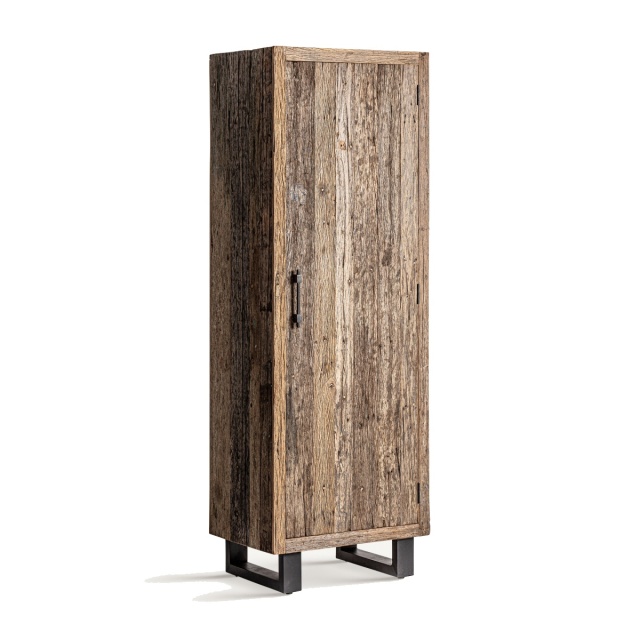 Dulap maro din lemn 202 cm Carrik Vical Home