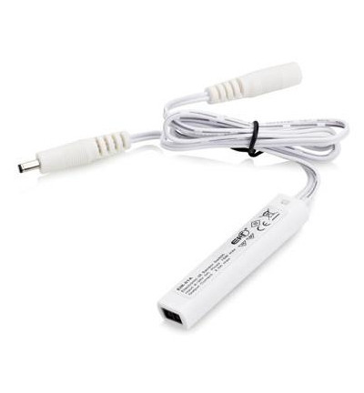 Extensie cablu alimentare cu senzor de lumina alb din plastic 1,5 m Connect Markslojd