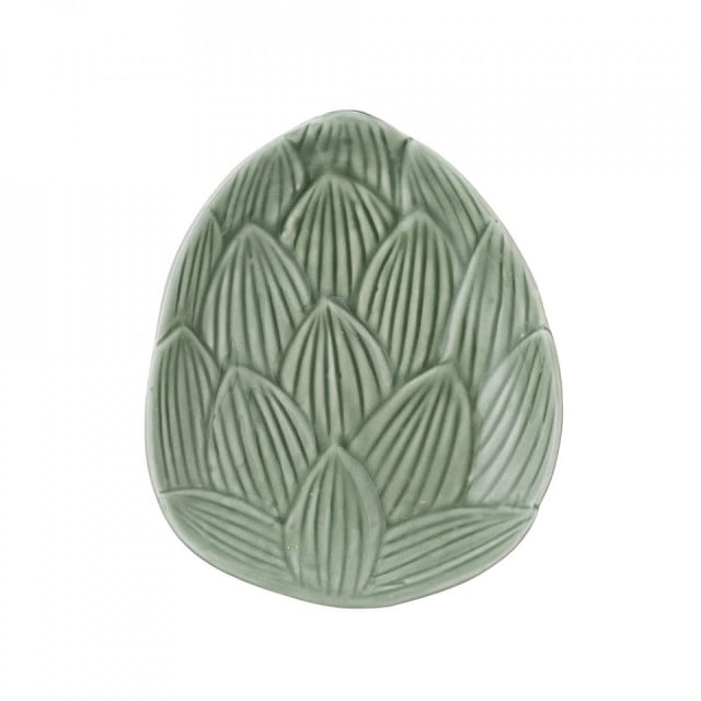 Farfurie pentru desert verde din ceramica 10x12 cm Savanna Bloomingville