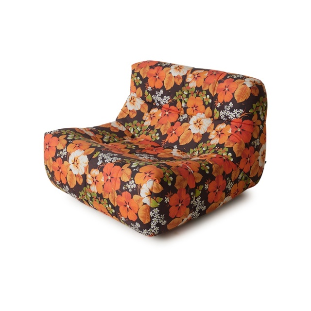 Fotoliu pentru exterior multicolor din textil Lazy HKliving