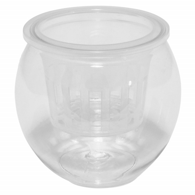 Ghiveci hidroponic transparent din fibre sintetice 12 cm Kult S Esschert Design