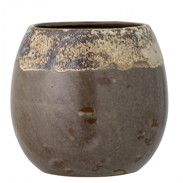 Ghiveci maro din ceramica 17 cm Beline Creative Collection