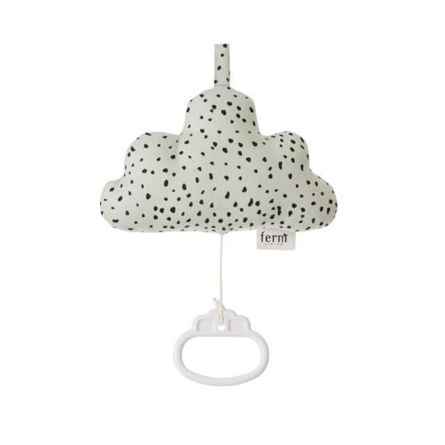 Jucarie muzicala multicolora din bumbac Cloud Ferm Living