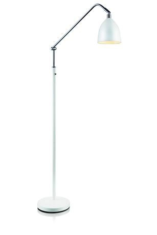 Lampadar alb/argintiu din metal 152 cm Fredrikshamn Markslojd