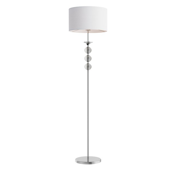 Lampadar alb din metal 160 cm Rea Zuma Line