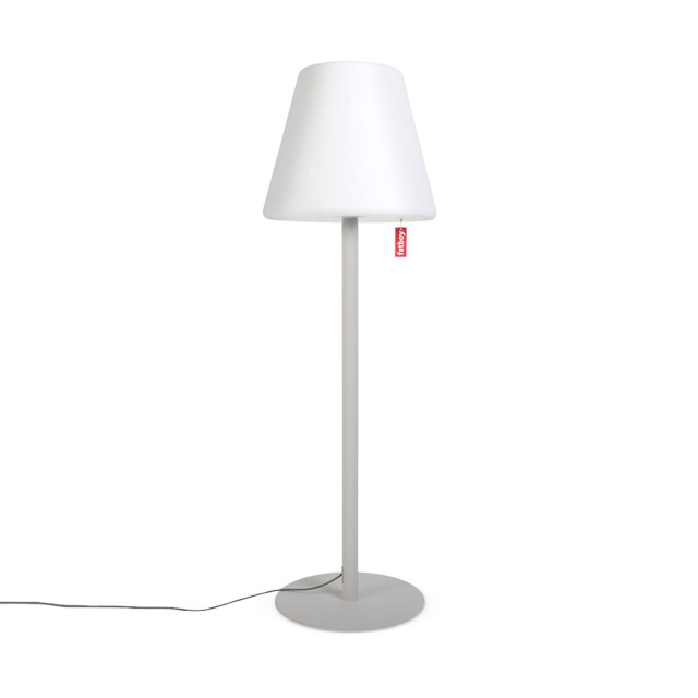 Lampadar dimabil gri deschis din metal 182 cm Edison the Giant Fatboy